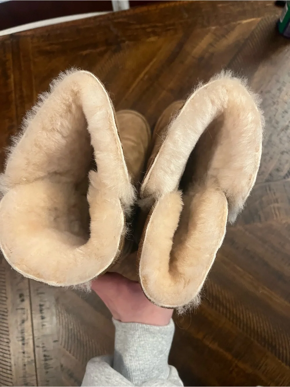 BearPaw chestnut suede